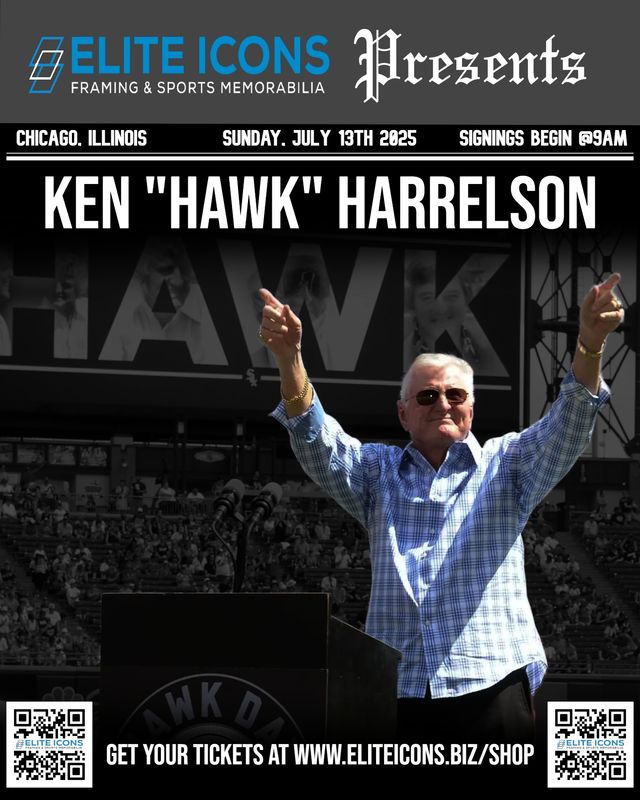 Ken "Hawk" Harrelson Autograph Ticket (Any item)