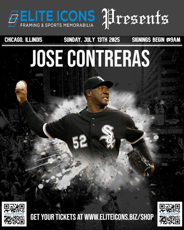 Jose Contreras Autograph Ticket (Any item)