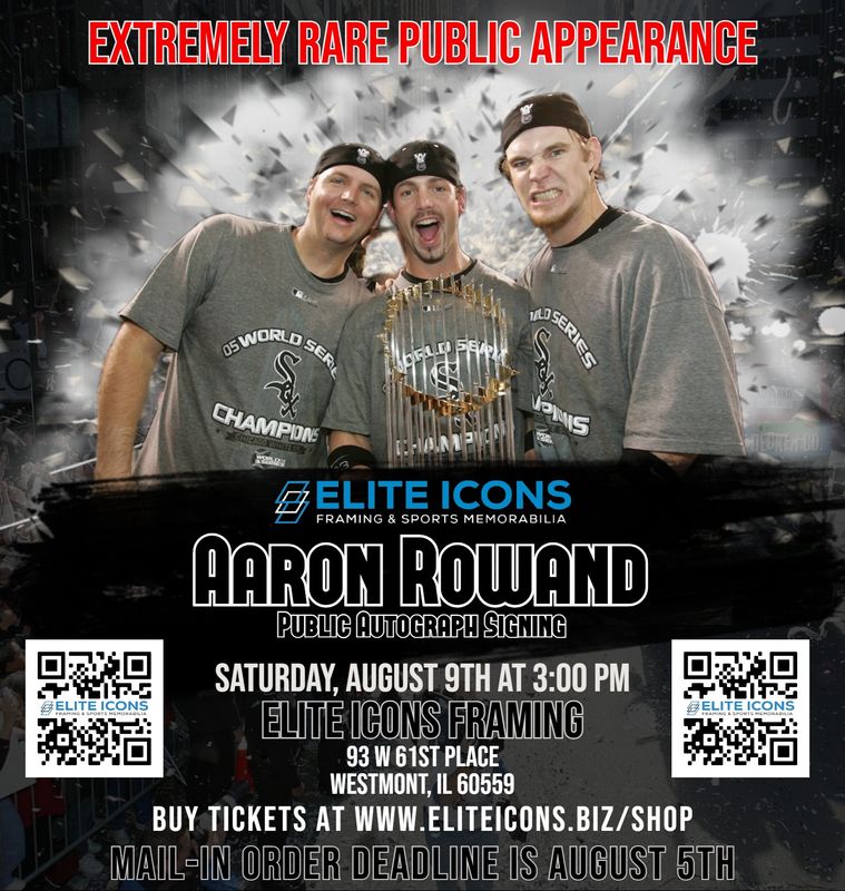 Aaron Rowand Autograph Ticket (Trading Cards)