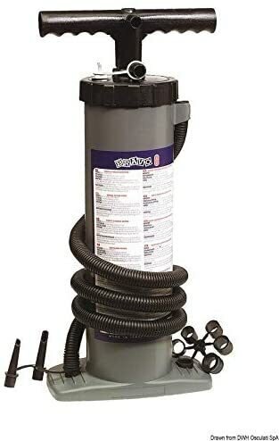 Scoprega Bravo 6 Luftboot Doppelhub-Pumpe