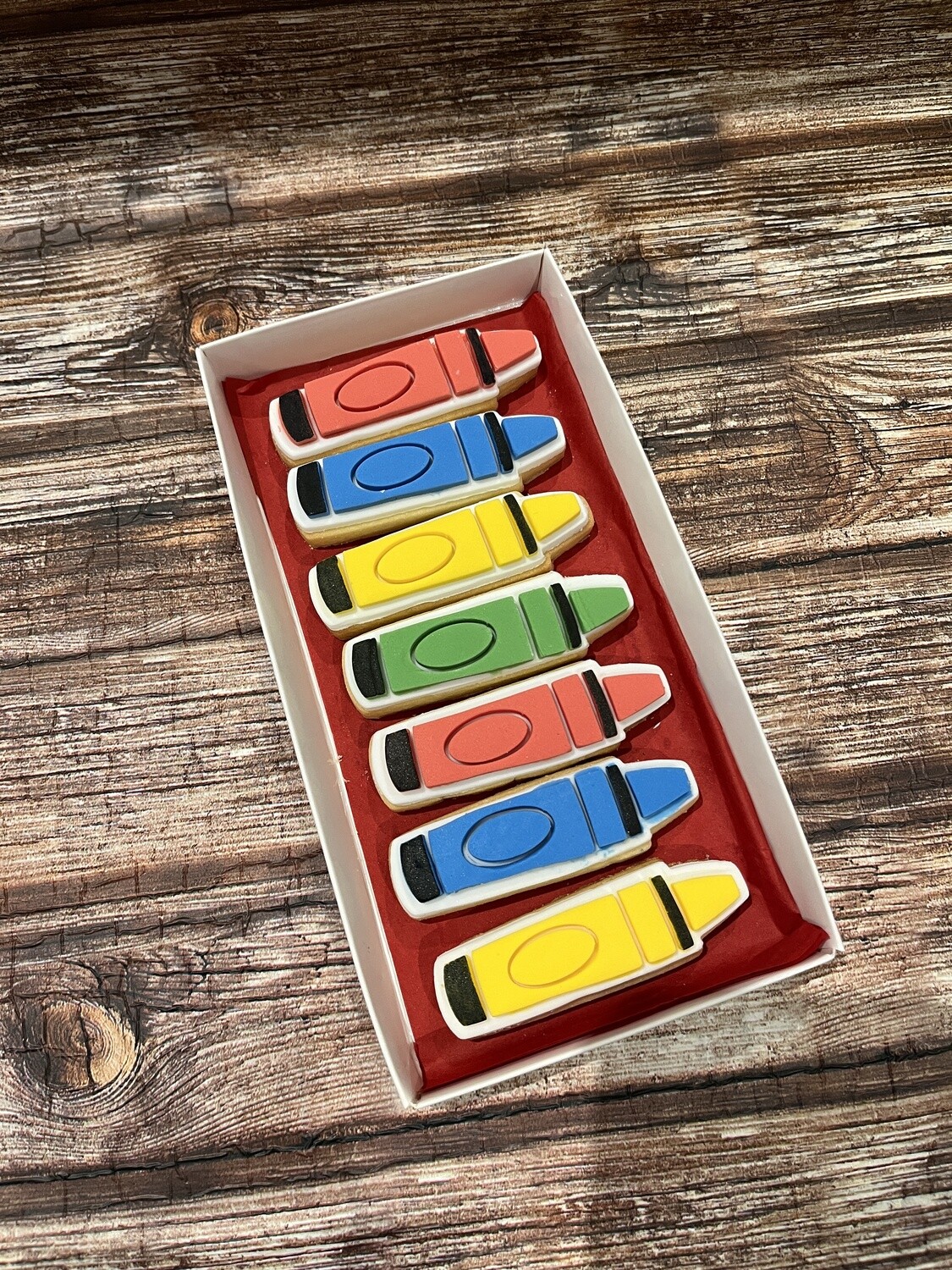 Crayon Cookie Box