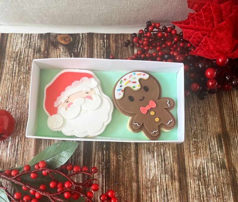 Santa &amp; Gingerbred
