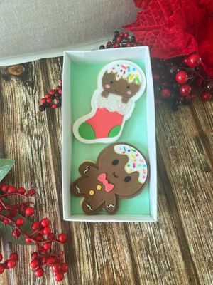 Stocking &amp; Gingerbread cookies