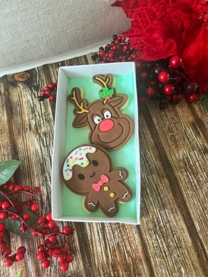Rudolph &amp; Gingerbread cookies