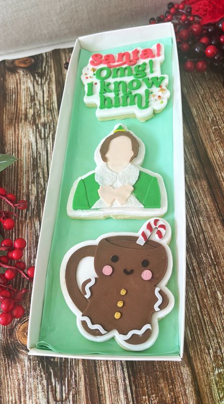 Elf movie trio with Cocoa
