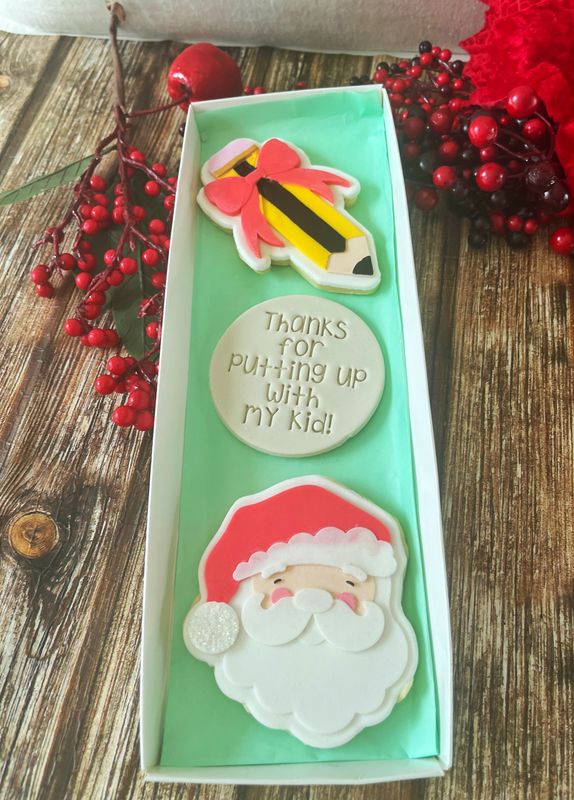 Teacher &quot;thanks for putting up with my child&quot; Santa