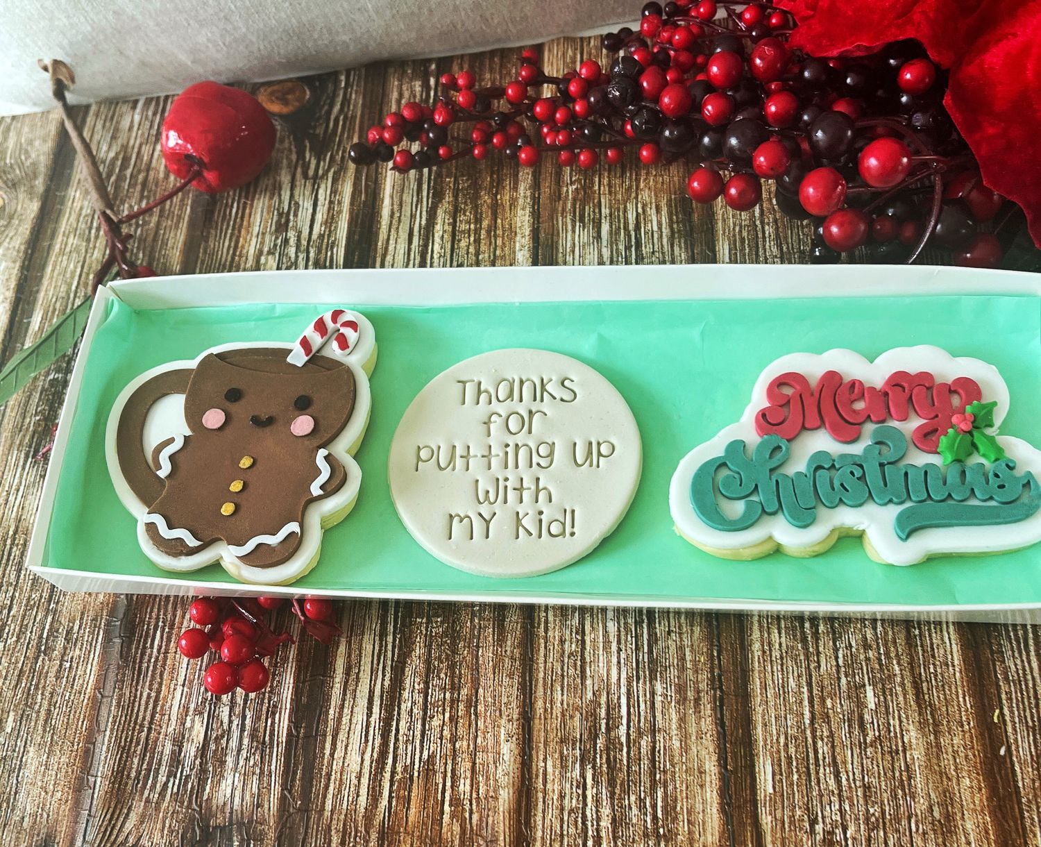 &quot;thanks for putting up with my child&quot; Cocoa &amp; Merry