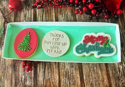 "thanks for putting up with my child" Merry Tree