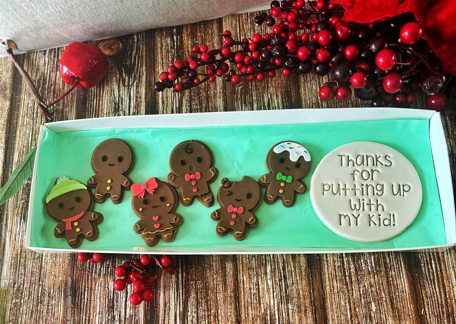 &quot;thanks for putting up with my child&quot; minis