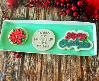 "thanks for putting up with my child" Merry Flower