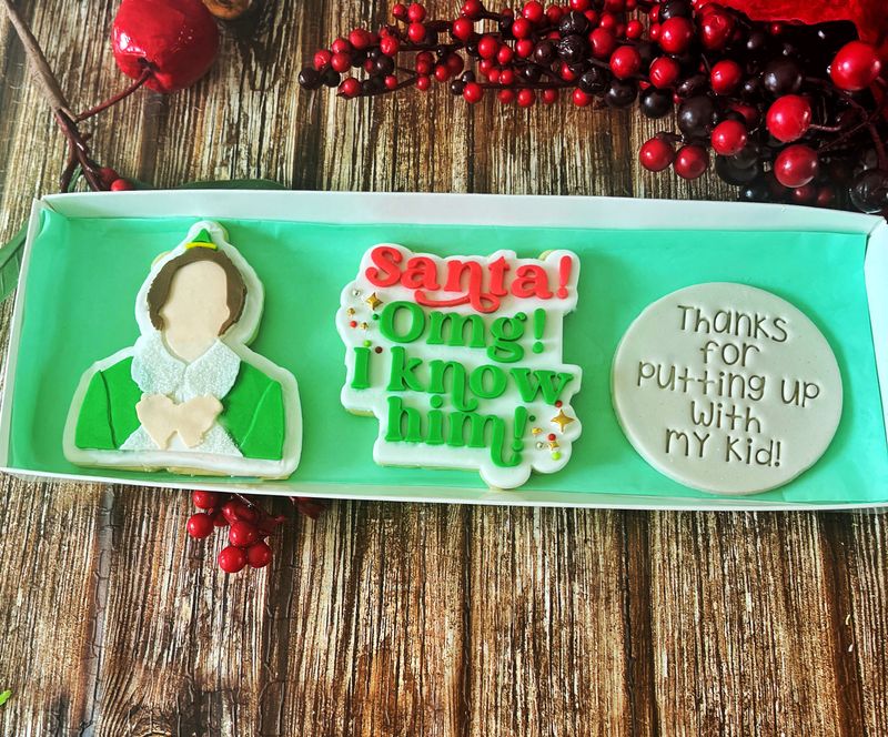 &quot;thanks for putting up with my child&quot; Elf