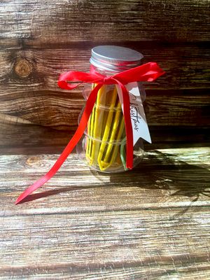 Pencil Christmas Tree Jar Teacher Gift