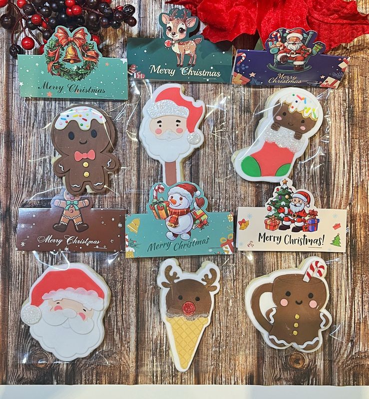 Single Cookies with topper