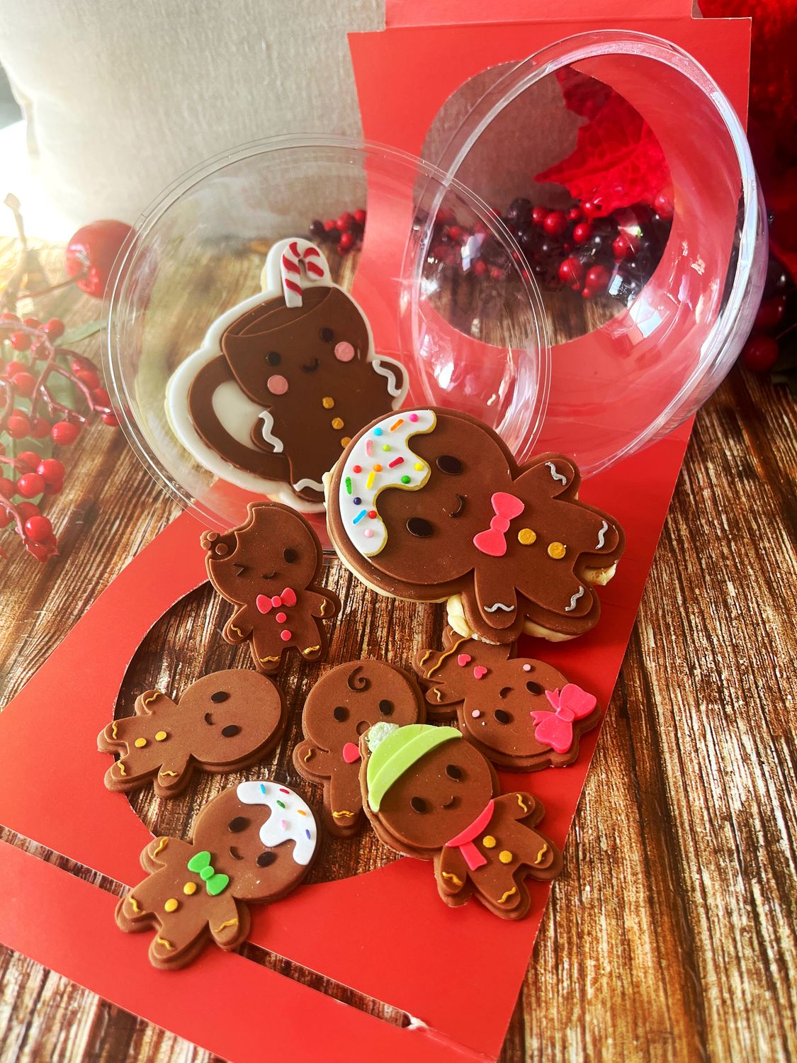 Big Cookie Ball Gingerbread men