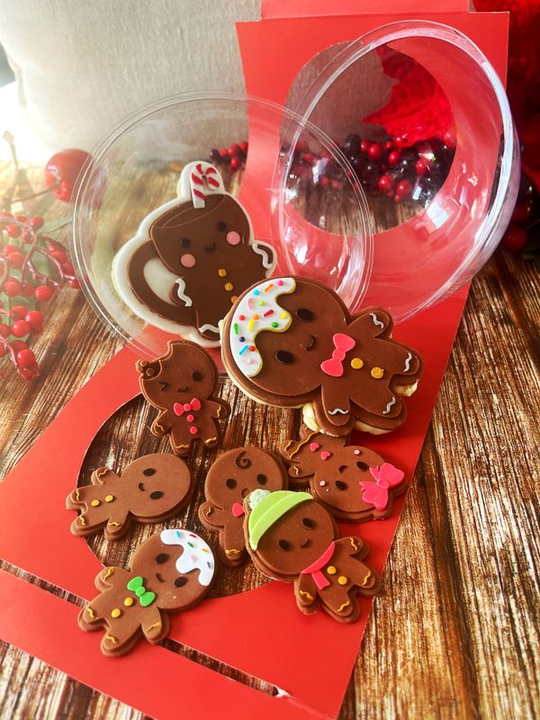Big Cookie Ball Gingerbread men