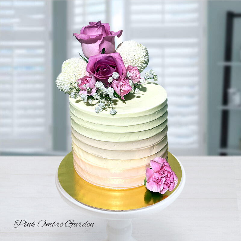 Pink Ombré Garden