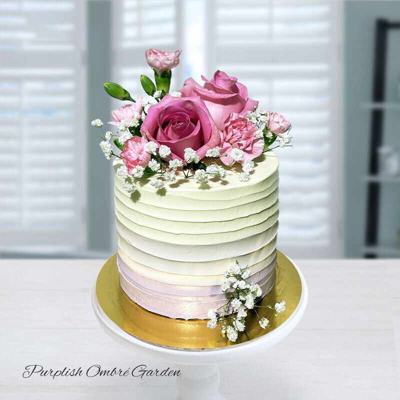 Purplish Ombré Garden