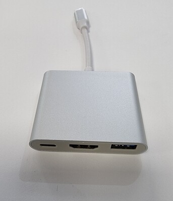 Adaptateur USB-C -> HDMI/ USB 3.0/ USB