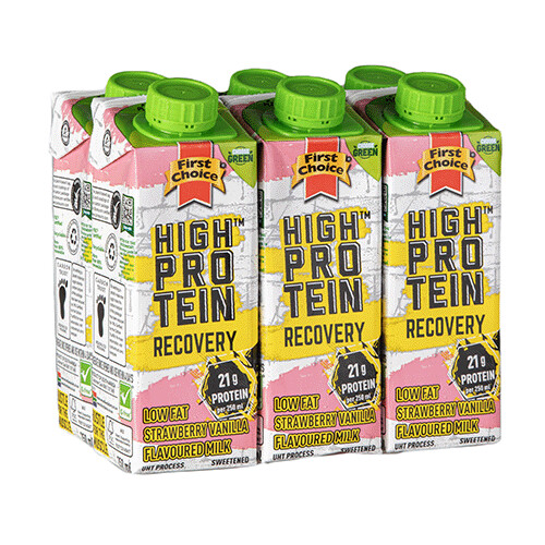 High-Protein Recovery Milk - Strawberry Vanilla
