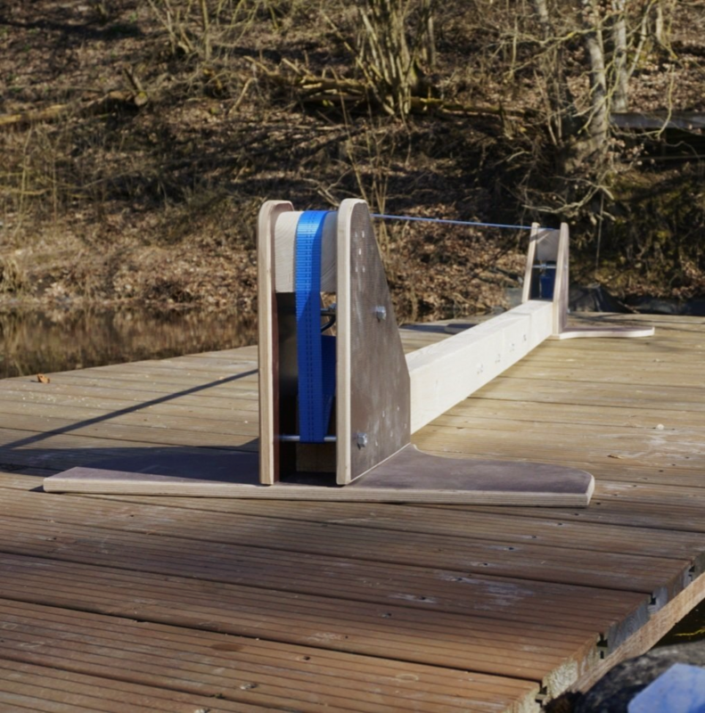 Outdoor Slackline Rack