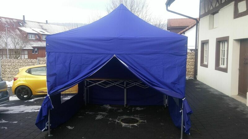 Profiline Faltzelt 3x3 Meter Aluminium 40mm 6-kant