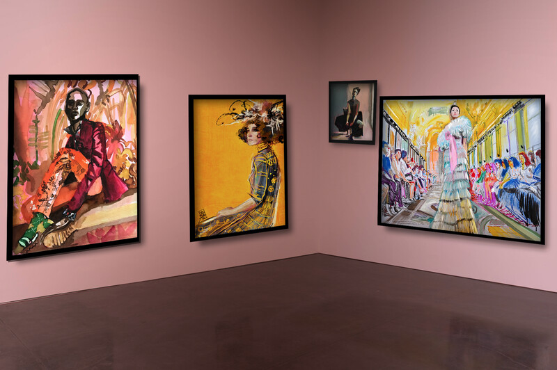 Exhibition Wall x 5 Images