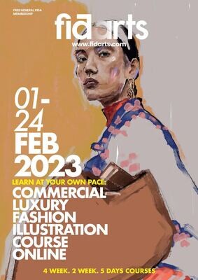 Commercial Fashion illustration Course 2023