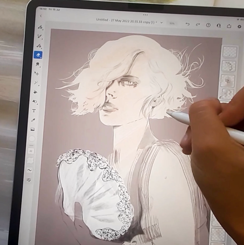 Photoshop for Digital Fashion illustration course - 2 week program 01.11 - 15.11.2023