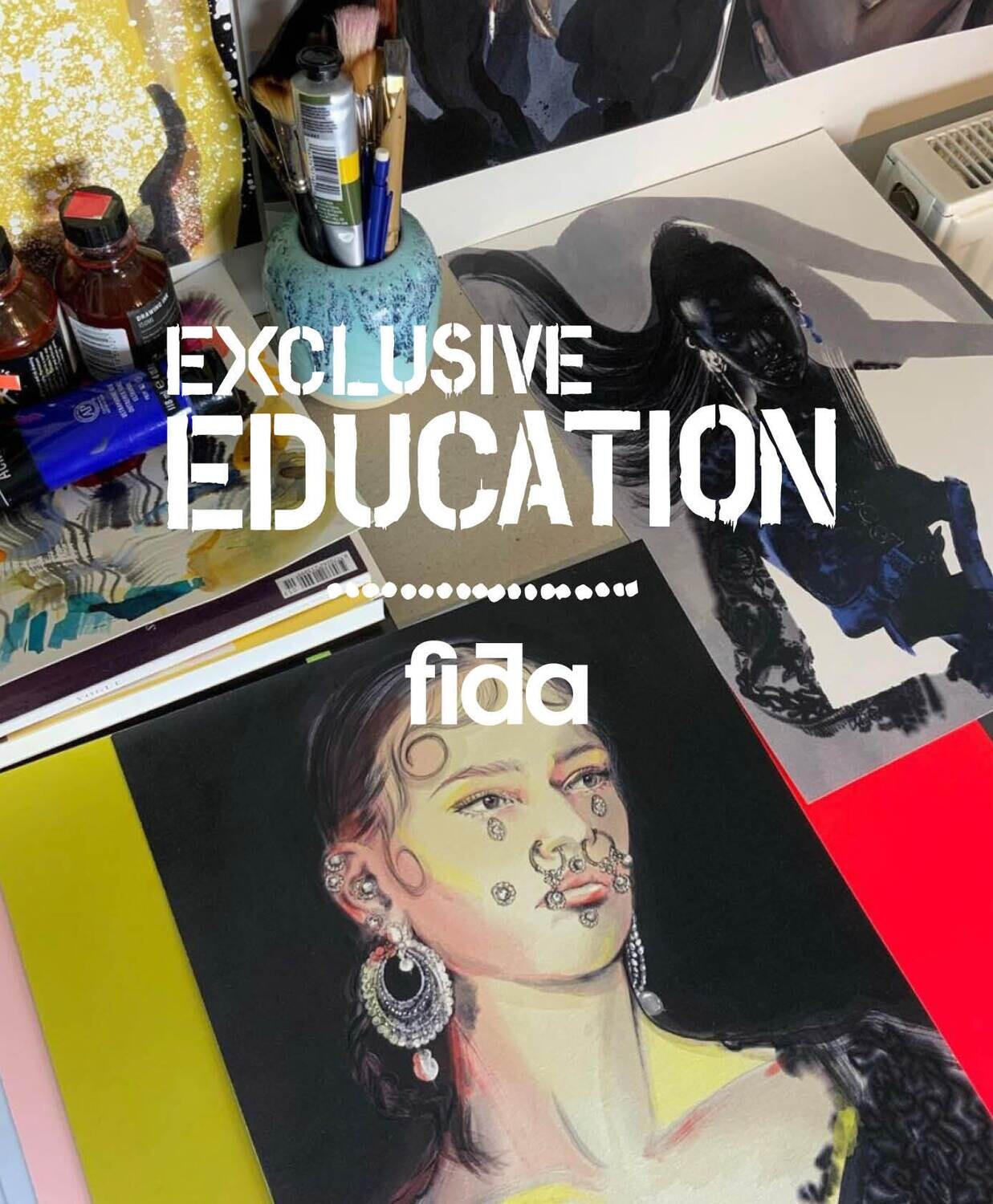 1 Year Fida exclusive fashion illustration course