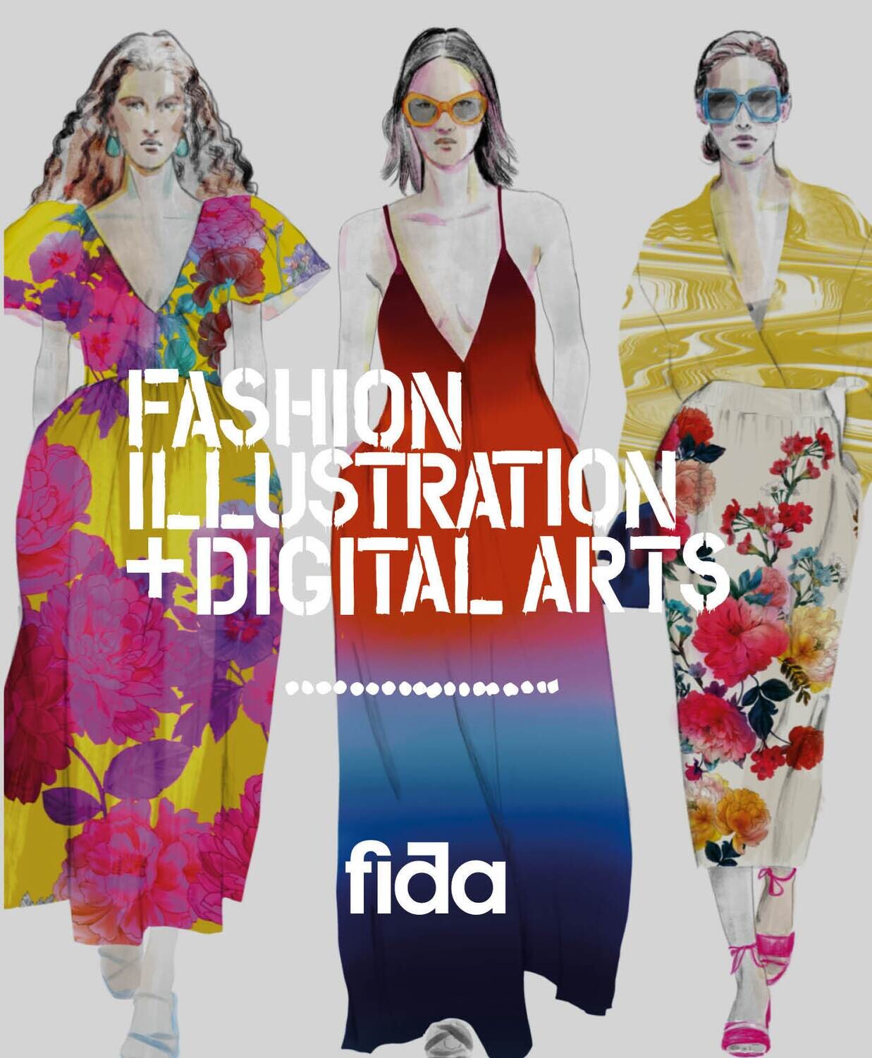 3 Month Fida exclusive fashion illustration course - £450 GBP