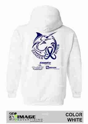 Cancer Bites Pullover Hooded Sweatshirt