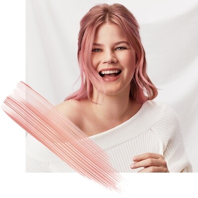 Color depositing mask ROSE GOLD