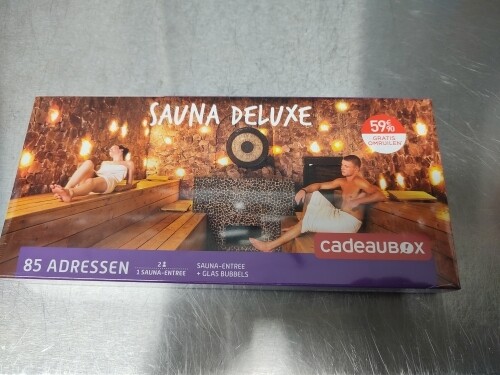 cadeaubox 'SAUNA DELUXE'