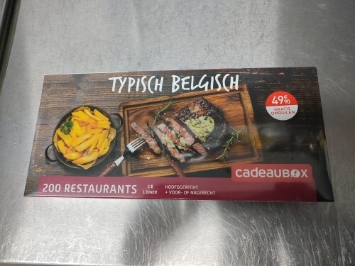 cadeaubox 'TYPISCH BELGISCH'