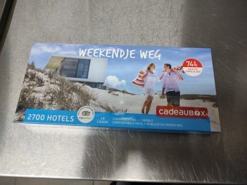 cadeaubox 'WEEKENDJE WEG'