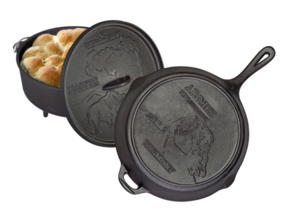 Camp Chef Drie delige deluxe dutch oven set