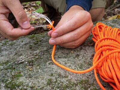 SOL FIRE LITE 550 TINDER PARACORD 9,1 M