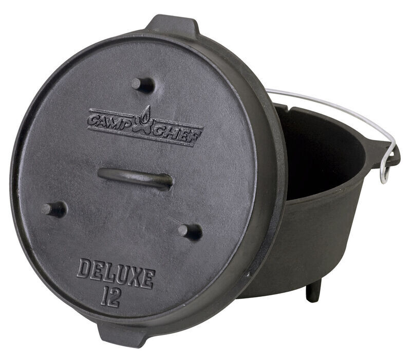 Camp chef dutch oven deluxe 12 inch