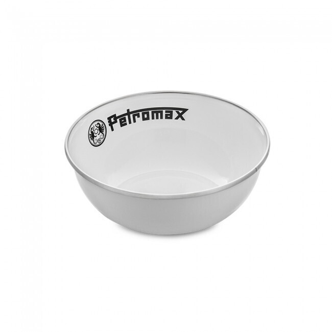 Petromax emaille kommen wit, 2 stuks in een set (160 ml)