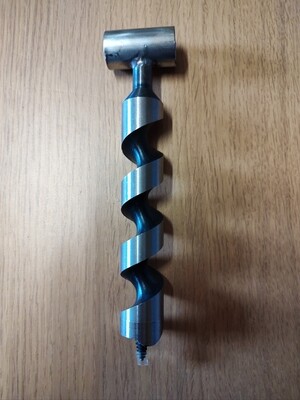 Robuuste avegaar/slangenboor diameter 25mm (auger)