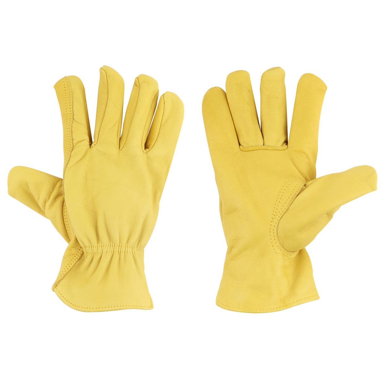 Lederen bushcraft - handschoenen (rundsleder)