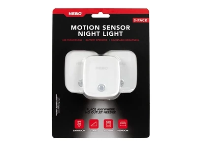 Nebo Motion Sensor Light 3-Pack