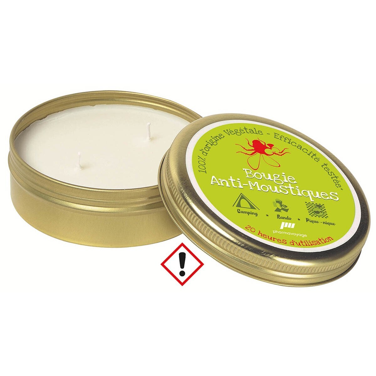 insectenkaars , lange brandtijd 
