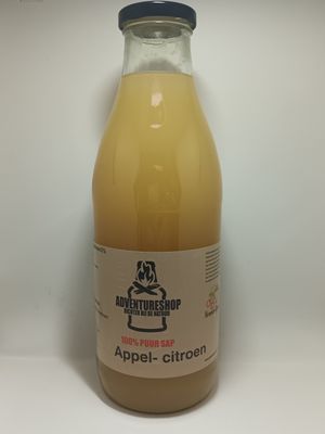 Appel- Citroen sap Fles 1 liter
