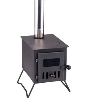 Hout Kachel - Wood Stove Cube