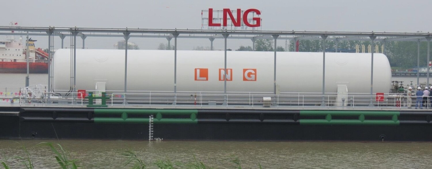 LNG Refueling Station on water