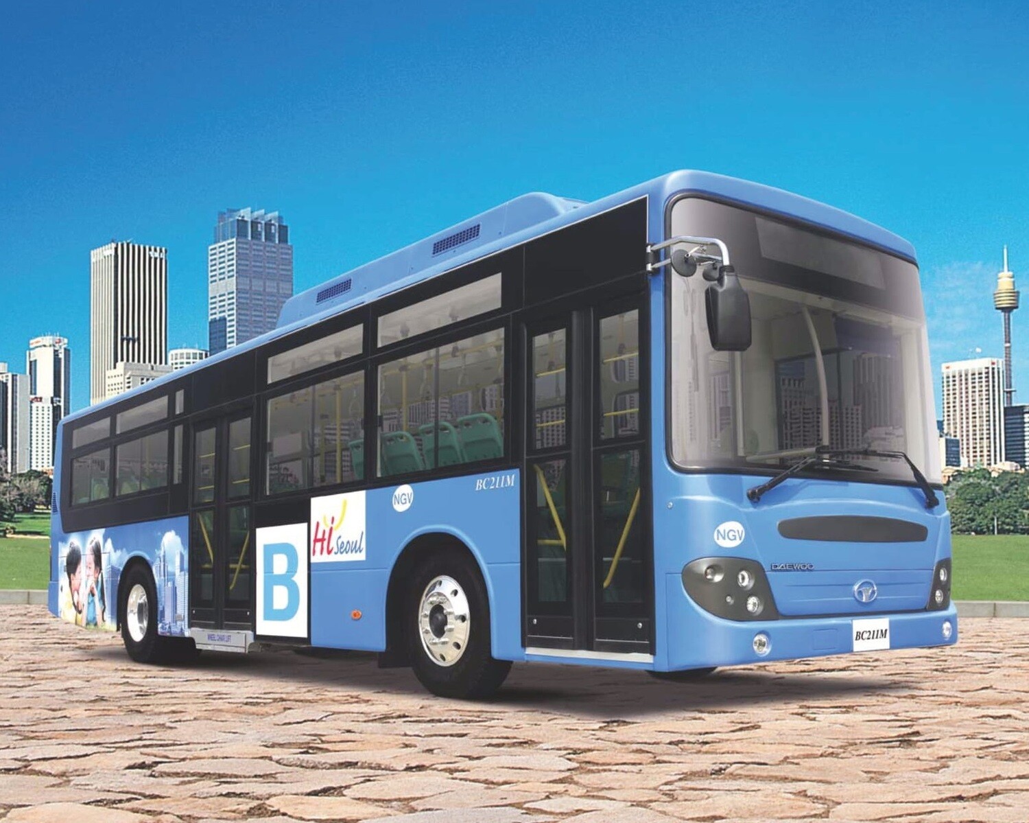 Daewoo CNG BC212MA Royal City Bus