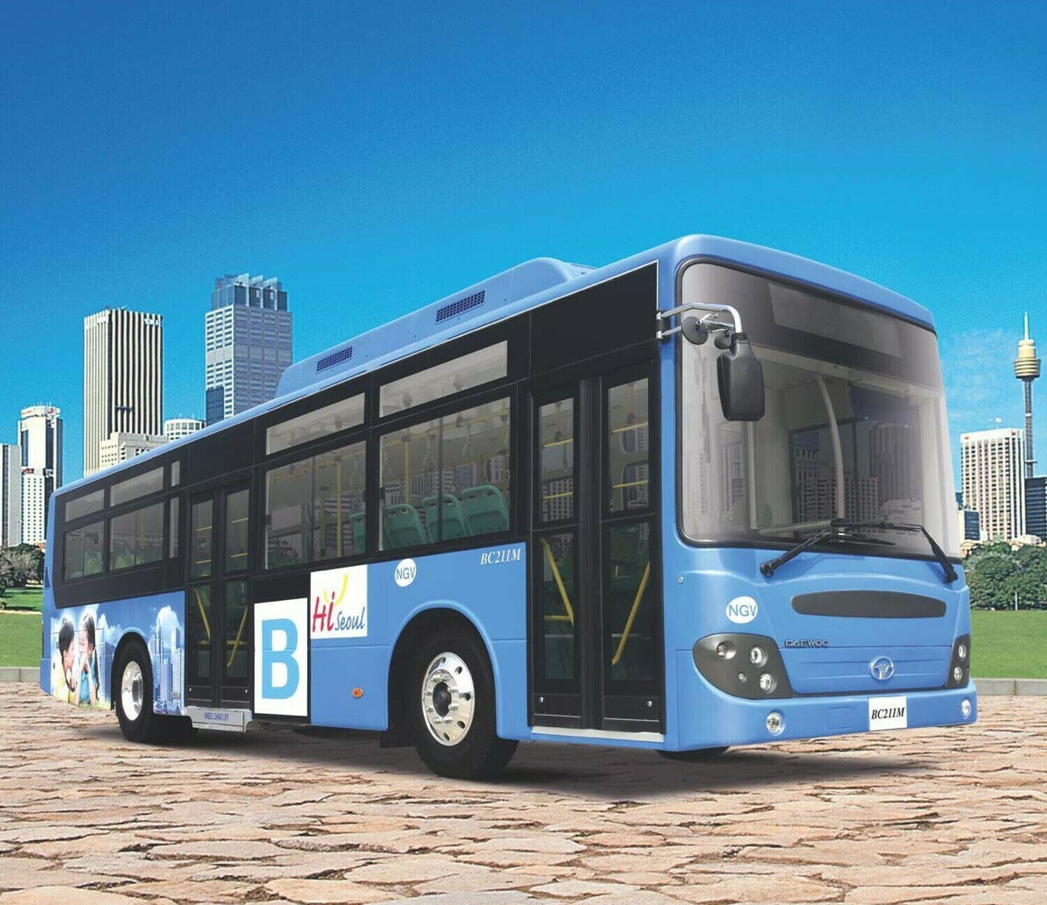Daewoo City BC212MA One Step City Bus