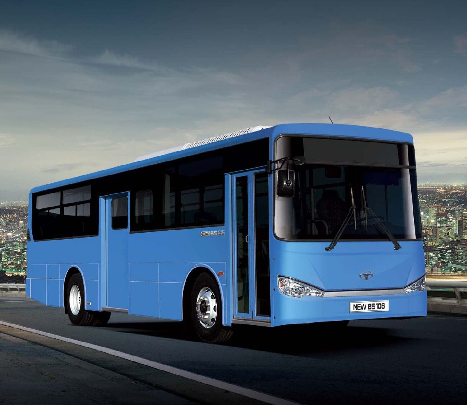 BS090 model of Daewoo bus