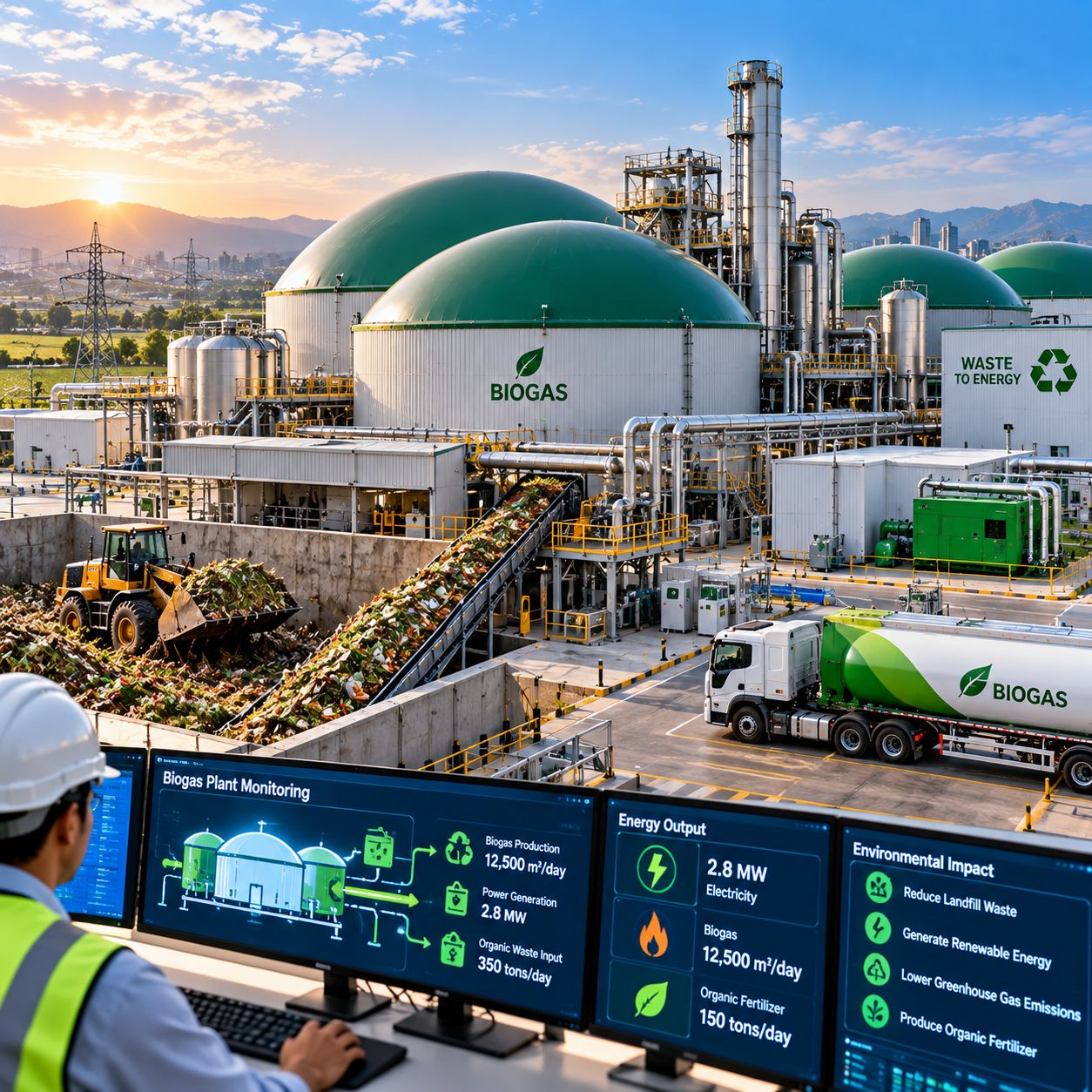 Waste-to-Energy / Biogas Plants